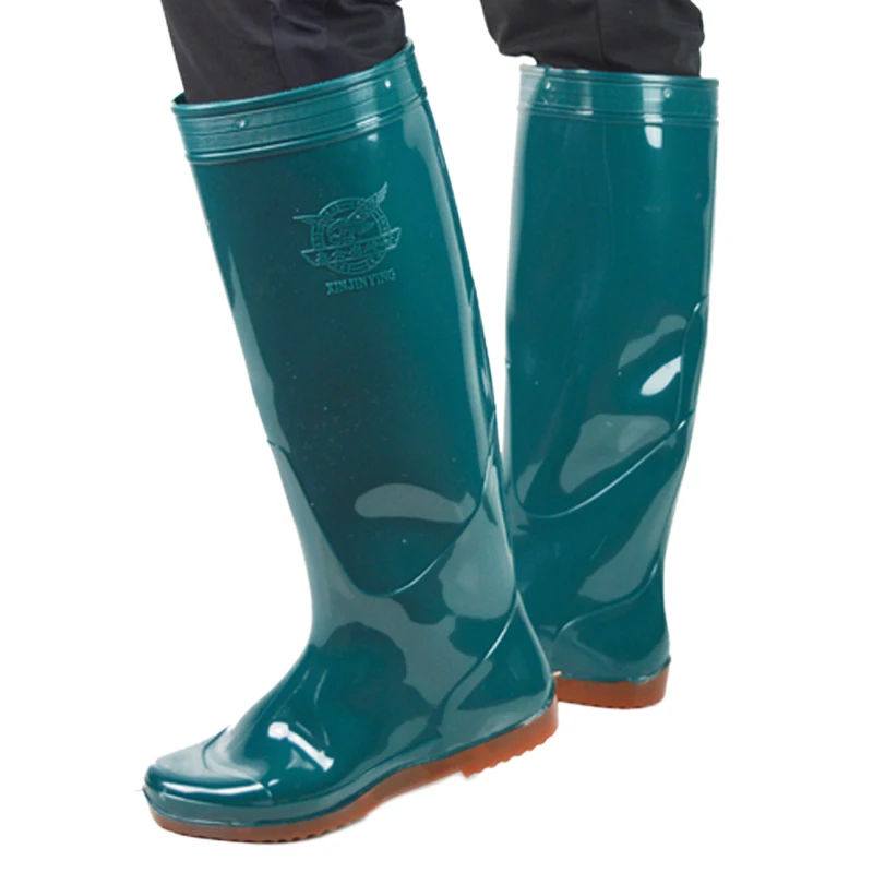 2022 Factory wholesale cheap PVC green planting boots for men and women general garden fishing boots wader