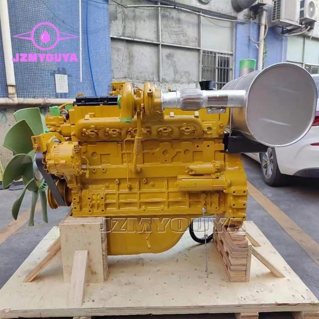 Детали для строительной техники OEM C6.4 полная сборка дизельного двигателя гусеничного E200B E320 E320B