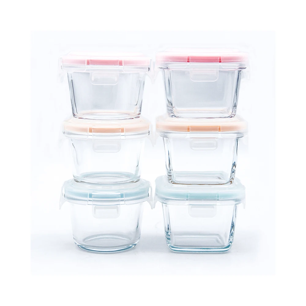 Новые товары безопасный герметичный контейнер для детского питания без БФА в духовке