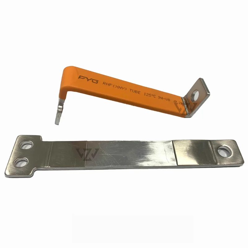 Nickel Plated epoxy coating insulated aluminium laminate flexible busbar for battery modules