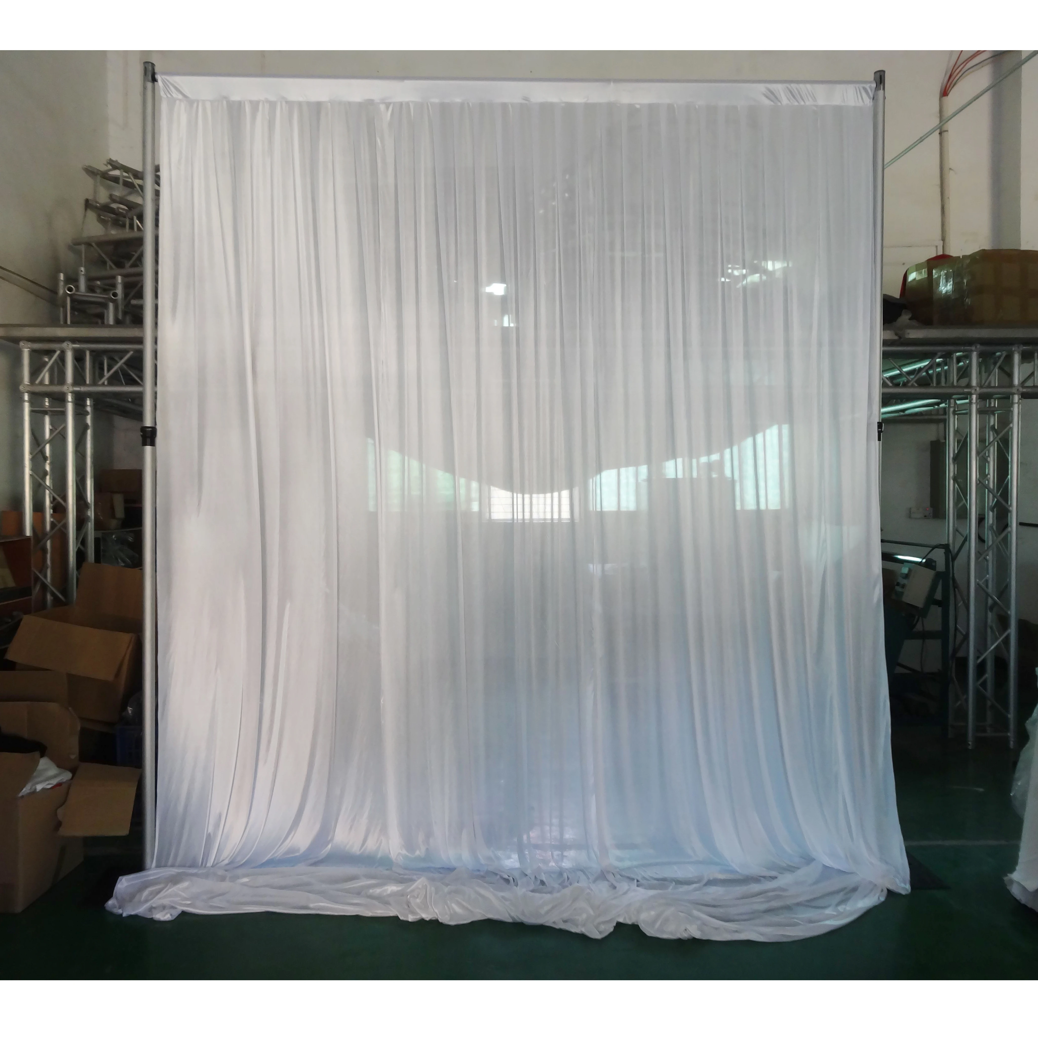 
Adjustable backdrop stand pipe drape fabric backdrops for weddings 