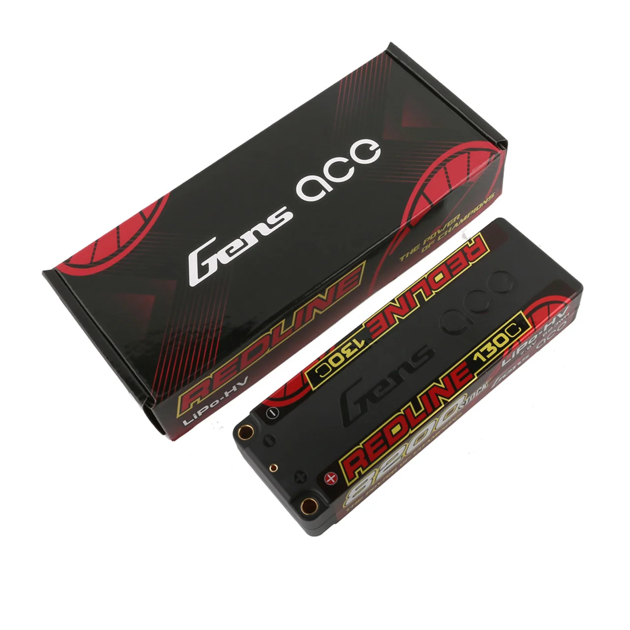 high C-Rating HV LiPo 8200mah 130c 2-cell 7.6v shorty Battery Pack for rc car racing