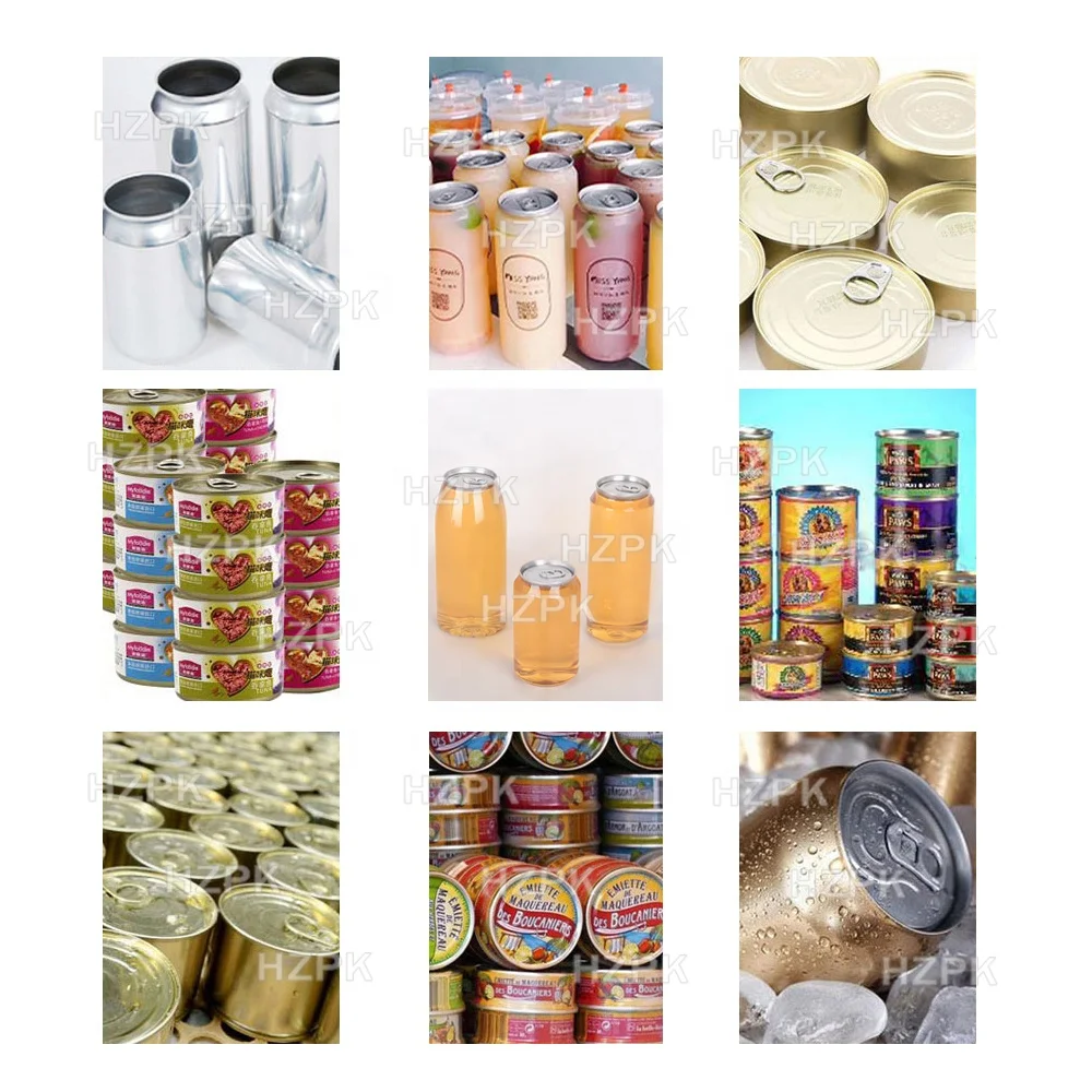 HZPK Semi-automatic Tabletop Aluminum Tin Can Seamer Canning Sealing Capping Machine Desktop Manual Tin Can Sealer