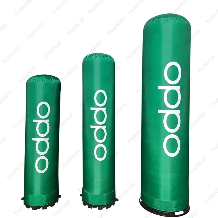 Rapid Customized Design Inflatable Totem Display Outdoor Led Inflatable Pole Light Column Advertising Inflatables Pillars Column
