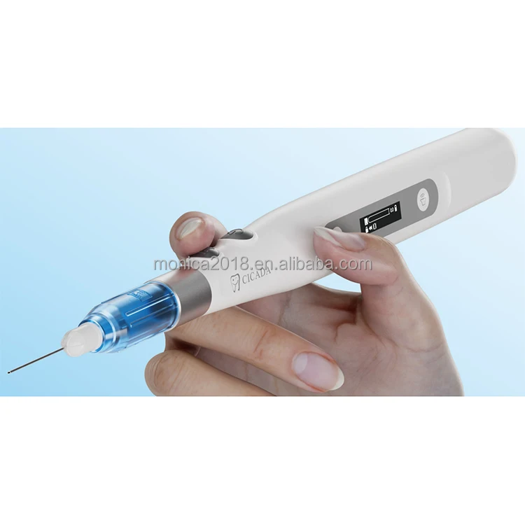 Dental anesthesia equipment wireless Economic Type oral anesthesia injector with 8pcs tips /CICADA Oral Anesthesia Injector
