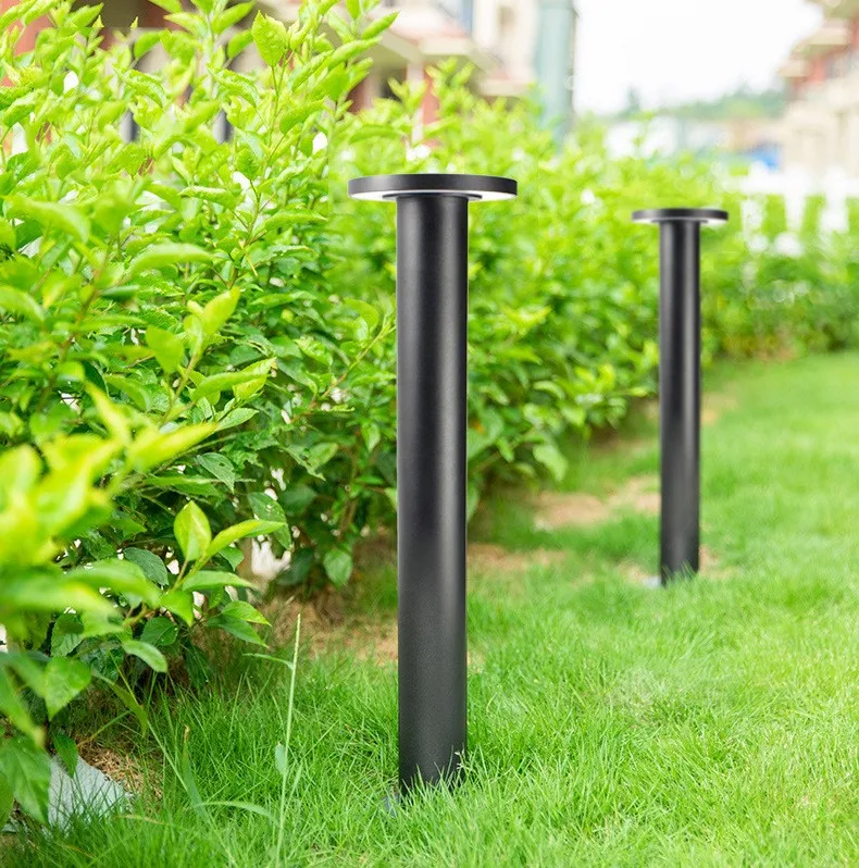 Exterior Waterproof Lawn Garden Lamp Villa Light Community Park Led Bollard Aisle Landscape Street