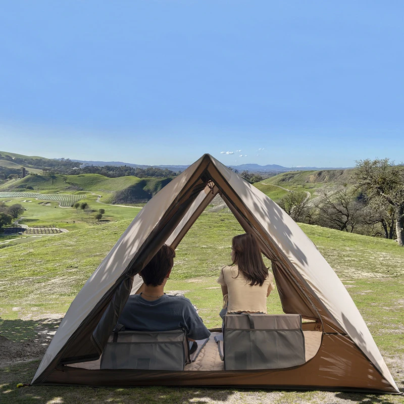 CLM 2023 New Design Ultralight UPF 50+ Sun Shade Shelter Automatic Pop Up Beach Tent For 2-3 Person