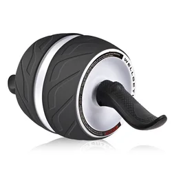 Automatic Rebound Abdominal Wheel Household Silent Abdominal Muscle Roller Fitness Equipment Abdominal Training Sporting Goods