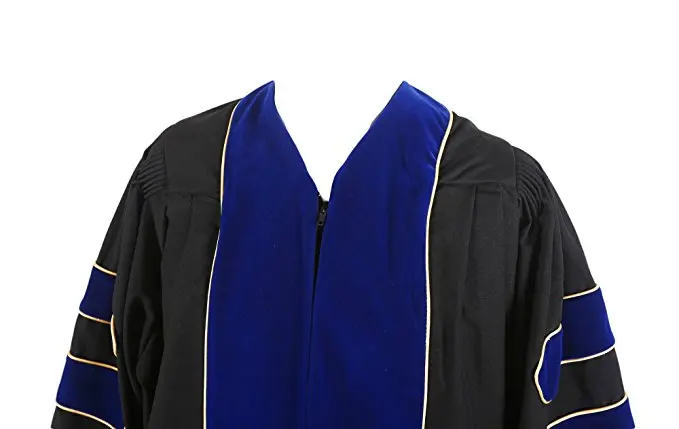 
Deluxe Faculty hot sale wholesale academic regalia doctoral graduation 
