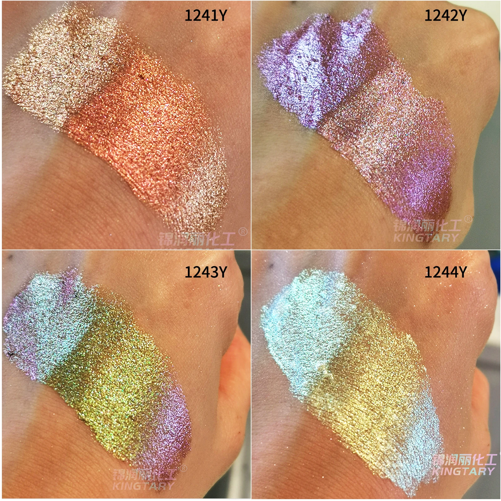 Cameleon Chrome pigment powder duochrome  nail powder pigment
