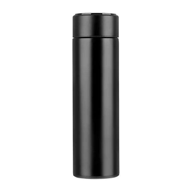 500ml Stainless Steel Insulated Vacuum Reminder Thermos Flask Led Digital Temperature Display Smart Water Bottle