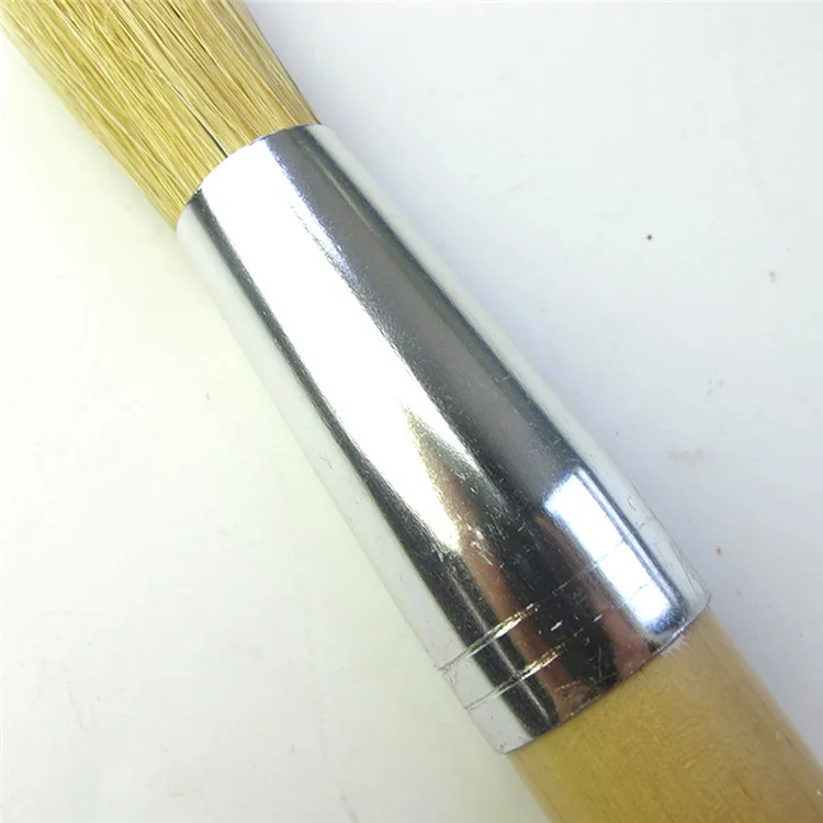 High Quality 1pcs hair natural wood handle Round oil watercolor artist painting brushes