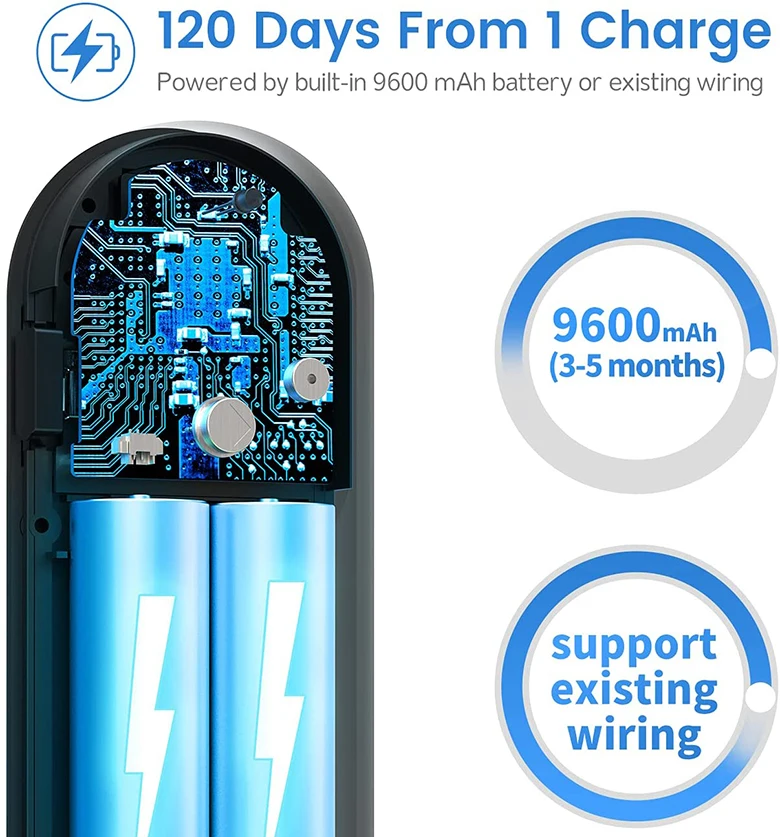 Tuya Doorbell 1080P Smart Visual Intercom Doorbell Night Vision Digital Doorbell With Camera And PIR Motion Detection