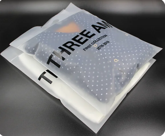 Cornstarch 100% Biodegradable Material Frosted Zipper Bags Ziplock Bags Shipping Bags For Clothing Food