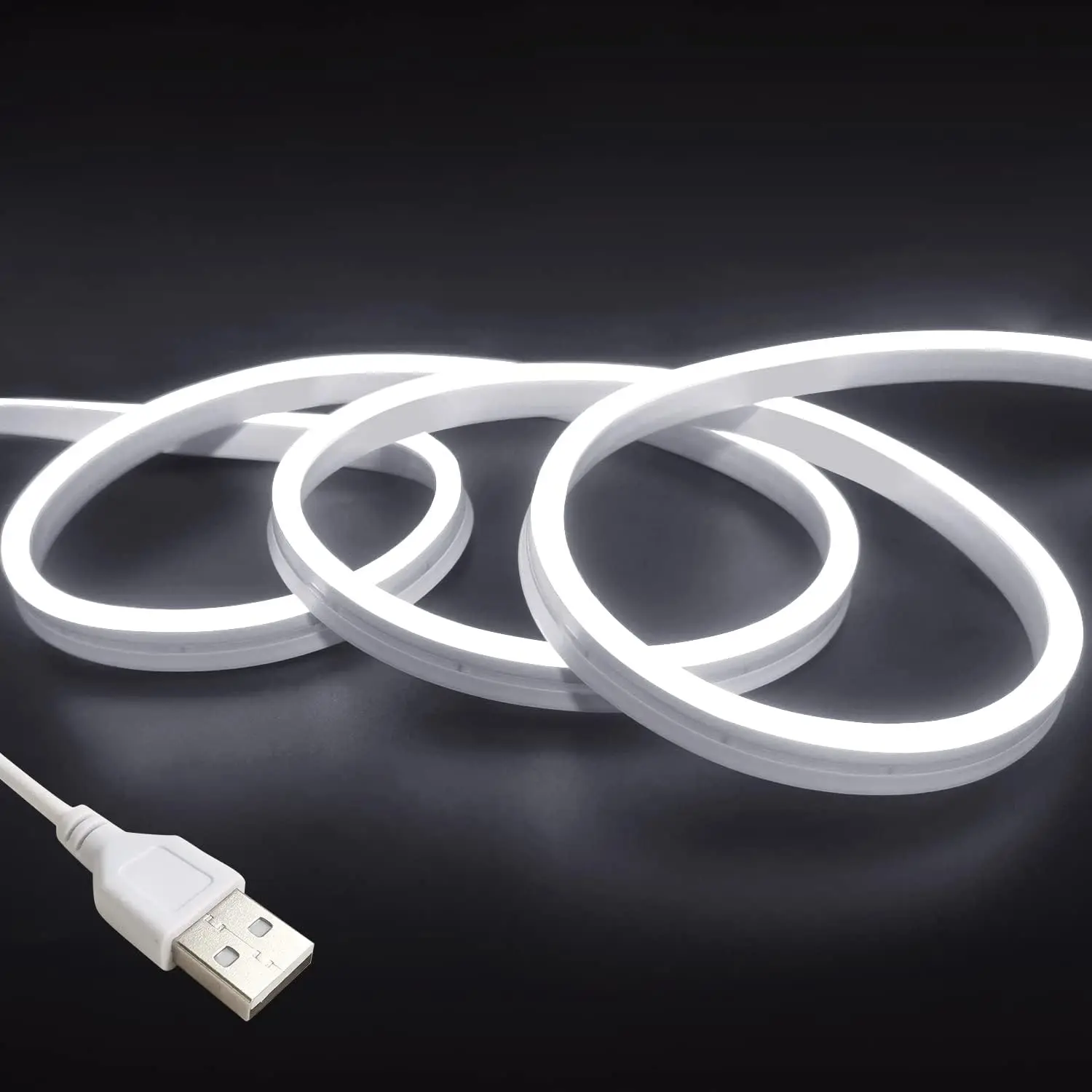 DC 12V 2835 led neon flex strip smooth lighting diy cable 5v led strip lights usb IP67 waterproof led neon strips