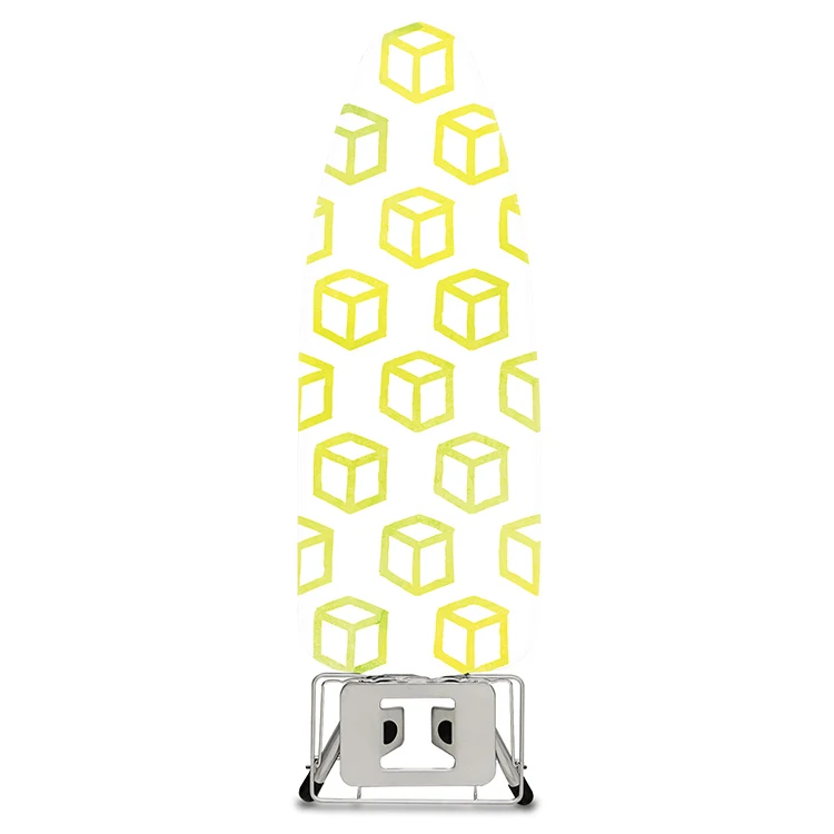 WeaveWin Factory Heavy-Duty 100% Cotton Ironing Board Cover Pad Extra Thick Polyester Felt Padding with Custom Printing Color