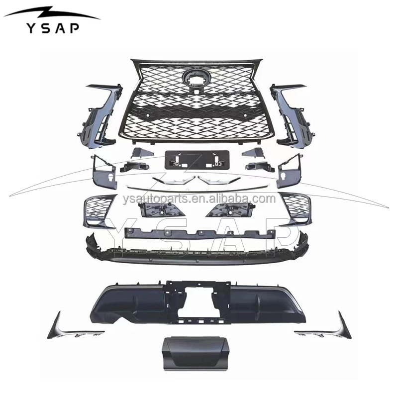 Stylish car body kit for 2022 LX600 F-Sport body kit