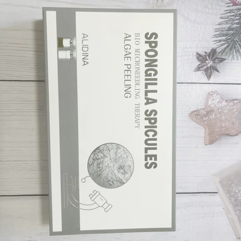 Algae Peeling Sponge Spicule Bio-Micro-needling Kit Brown Algae Natural Extract Ance Removal Deep Nourishing For Skin Care