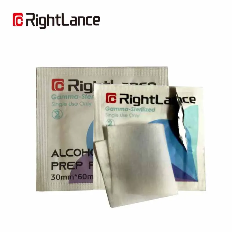 Ruicheng 70% Isopropyl Alcohol Prep pads/swab