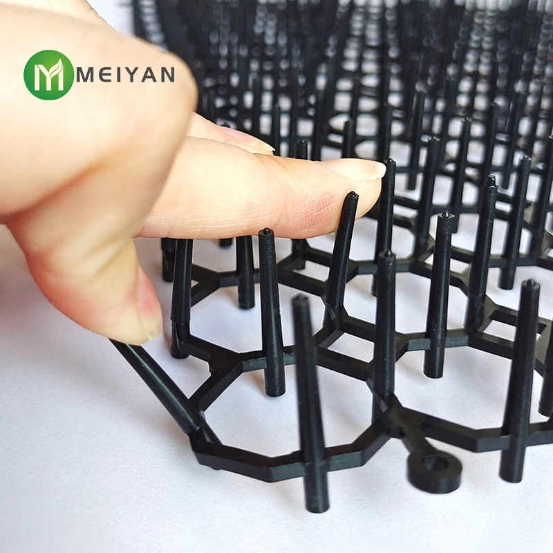 Outdoor and indoor anti cat and dog PP plastic cat scat mat