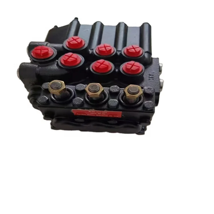 P40 Series 1-7 Spool Control Valve Hydraulic Directional Valve, 2P40 3P40 Multi Hydraulic Valve