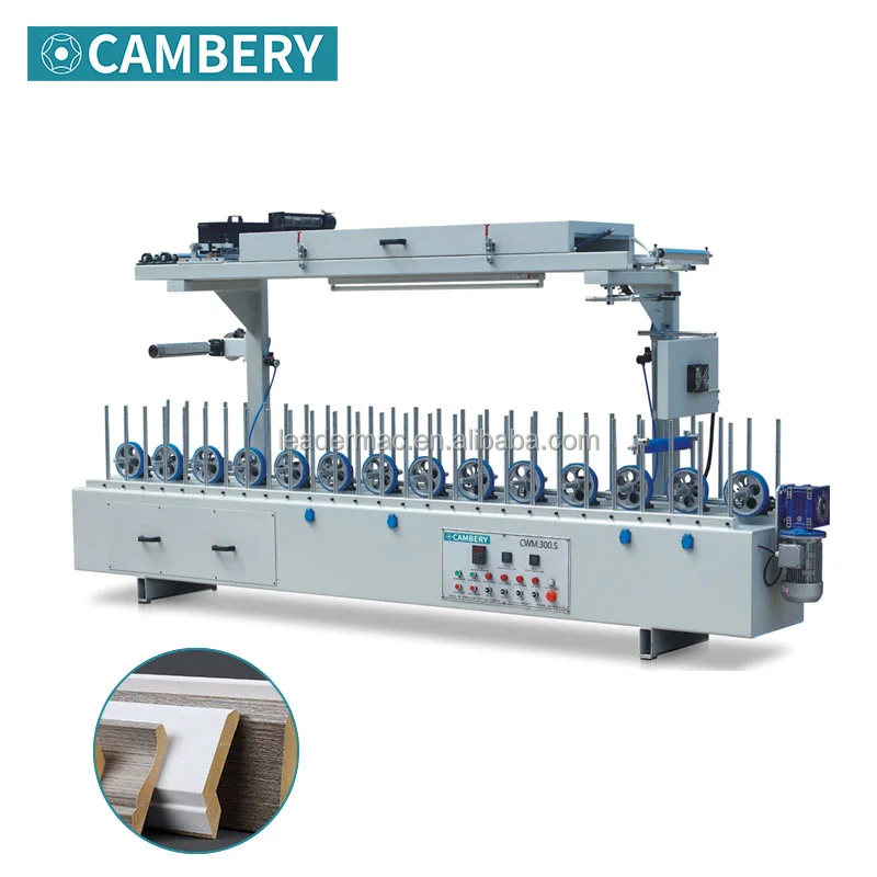 Aluminum foil cold solvent glue profile wrapping machine copper foil cold solvent glue profile wrapping machine