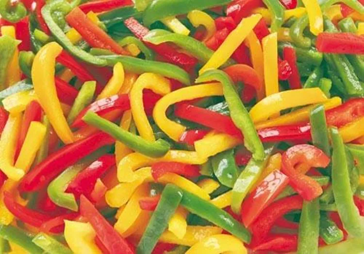 Chinese Factory Offers IQF Frozen Mixed Bell Pepper Strips Including Whole Red Sweet Chilli Tesco Bell Pepper Economical Price