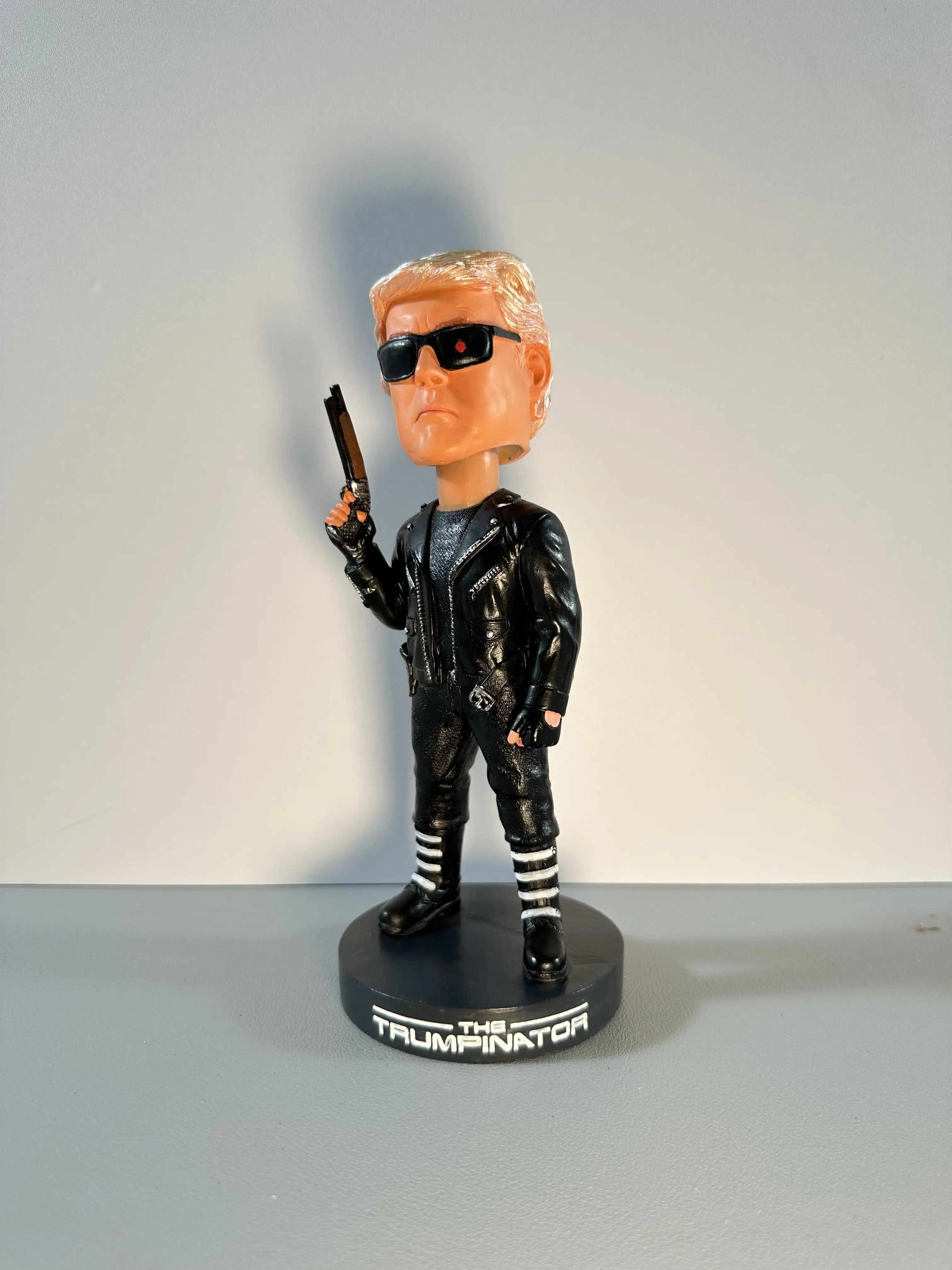 New 3D Picture Photo Customization Terminator Back Figure Customized Bobble Head cool Custom Bobblehead home and decoration