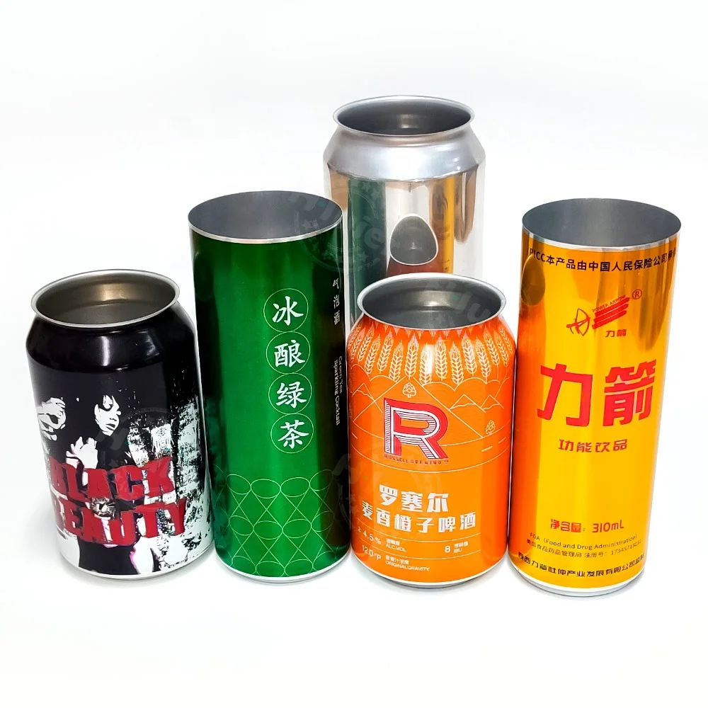 200Ml 250Ml 355Ml 473Ml 500MI Printed Can Beverage Cans For Soda Food Fruit juice Milk drinks Manufacturer Empty Can