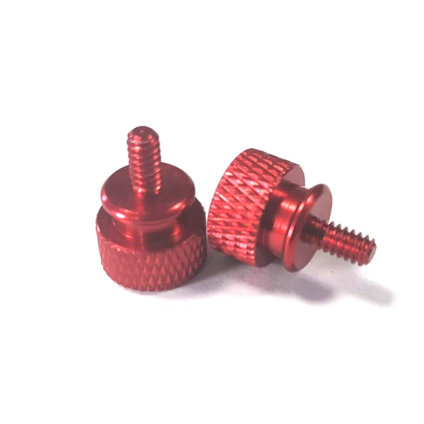 OEM Stainless Steel Anodized Aluminum Adjust Hand Tightening  Thumb Screws Knob Knurl Screw