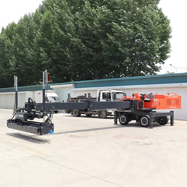 Vibrating Hydraulic  Automatic High Precision Concrete laser leveling screed machine