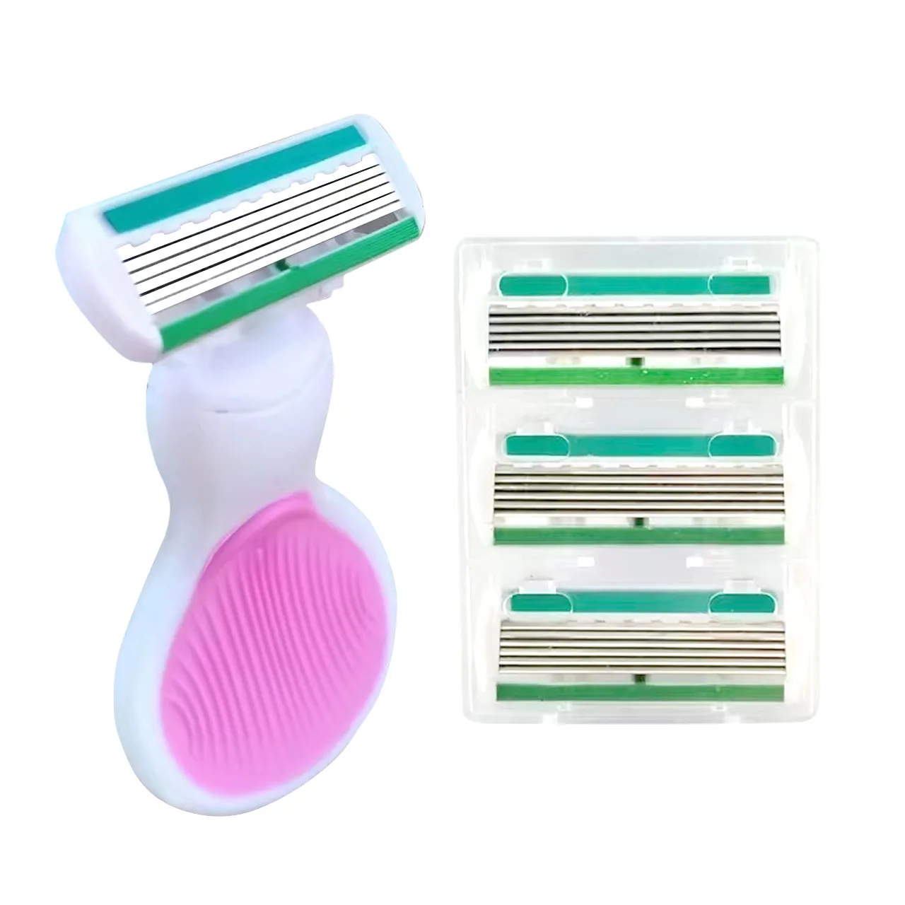 Women Razor High Quality 6 blades Woman Mini Disposable Shaving Razor For Shaving