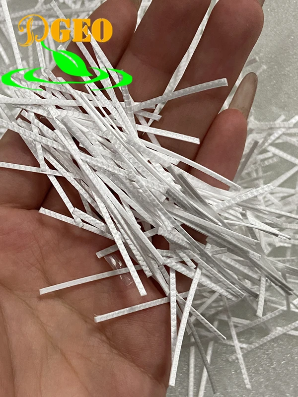 PP Macro Fiber 20-70mm  industrial polypropylene synthetic fibers concrete Hot sale 100% macro fiber