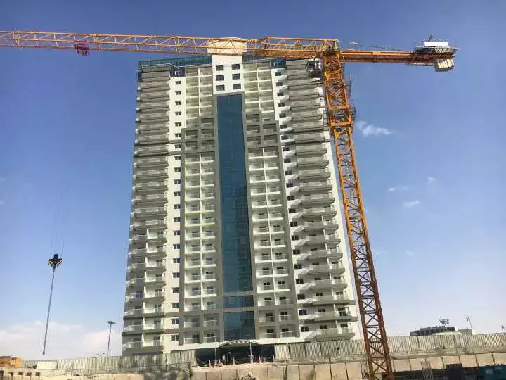 63 Ton Tower Crane 94M Luffing Tower Crane Low Price for Sale