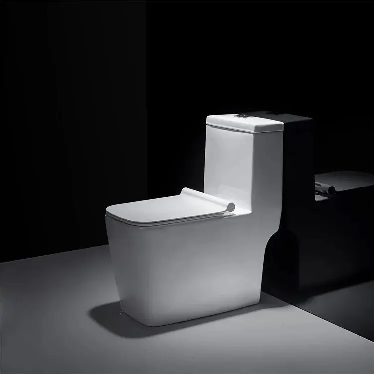 Factory household Zhijie glaze toilet toilet toilet row conjoined ceramic deodorant