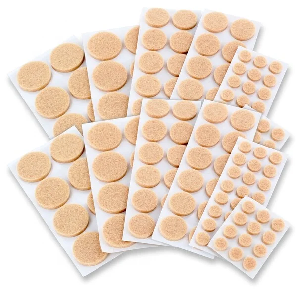 High Quality Furniture Felt Pads Table Protect mat self-adhesive floor protector felt pads For Chair Leg