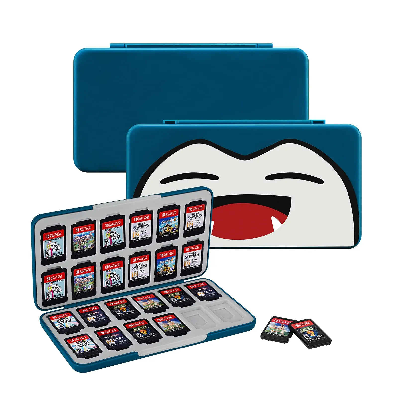 24in1 Magnetic Cute Game Card Case for Nintendo Switch OLED LITE Accessories Nintendoswitch SD Cards Shell Switch Storage Box
