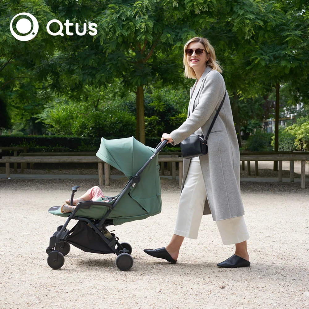 QTUS Tody STROLLER CHEAP 0-6 Years Old Large Seat All Terrain EN1888 Approved Compact Lightweight PU Wheels Sale Now TASLON