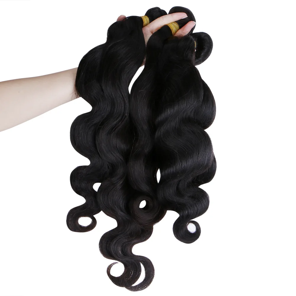 raw virgin weft human hair one donor unprocessed weaving hair extension