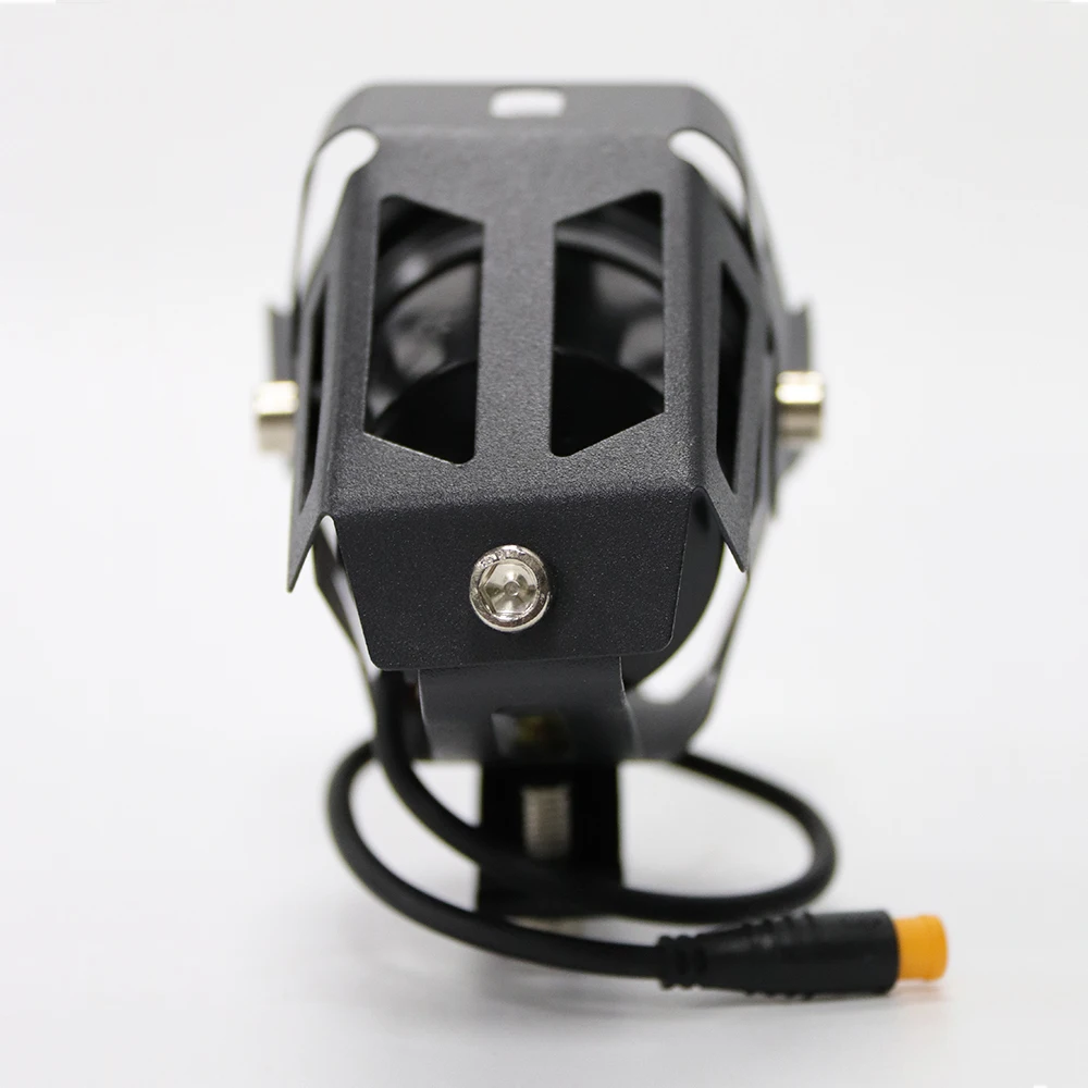 led aluminum waterproof head lamp angel eye flashing u7 led electric scooter headlight