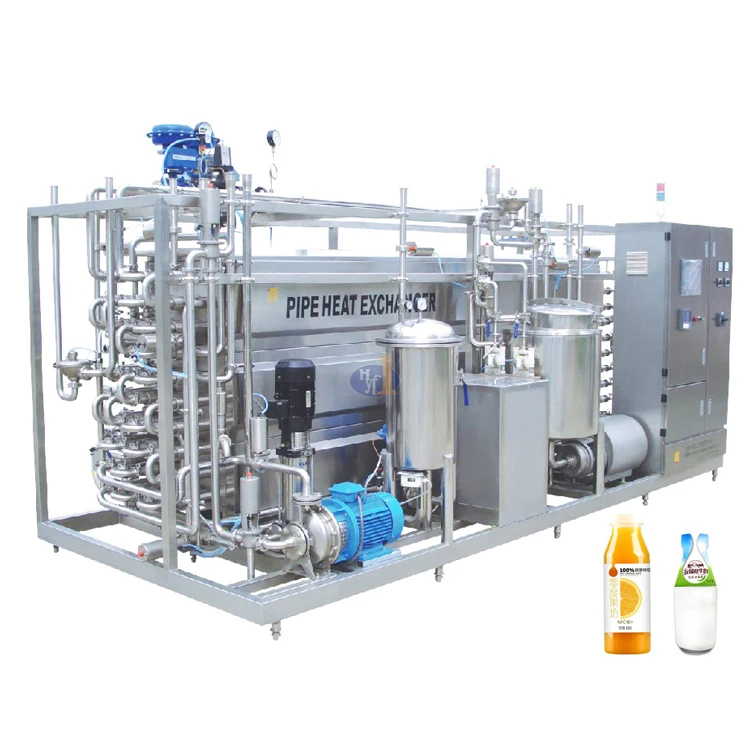 Juice Tubular Uht High Quality Tubular Sterilizing Machine Pasteurizer