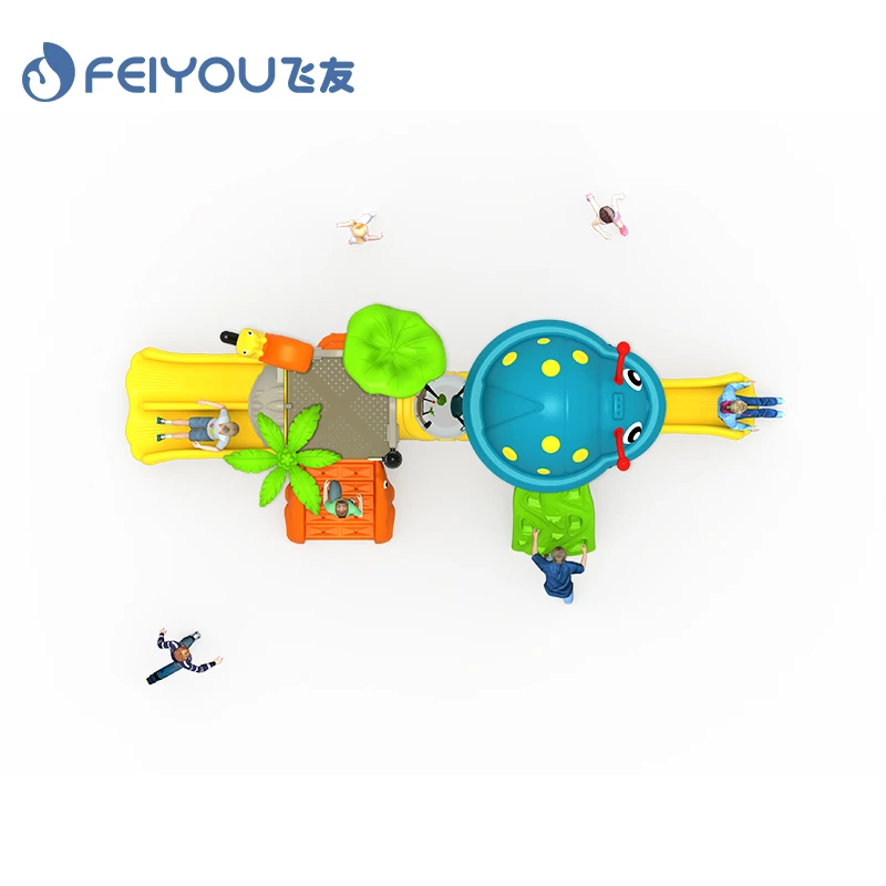 Оборудование для дошкольной игровой площадки FEIYOU на заказ детей модная Детская уличная