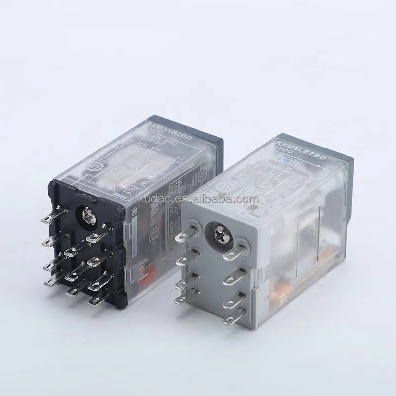 New & Original Intermediate Relay RXM2LB2BD 8 Pin 5A DC24V 2NO2NC WITHOUT SOCKET