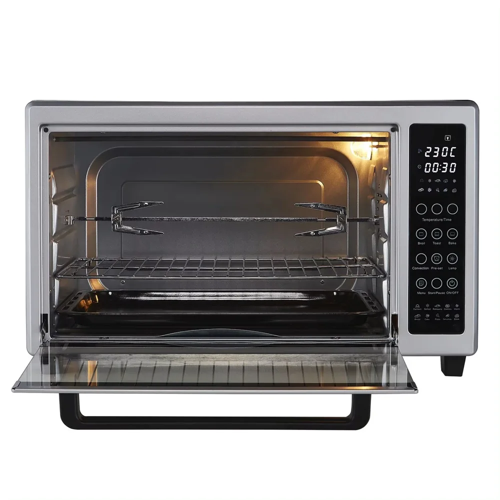 45L 1800W Posida Digital Touch Control Household Electric Oven with Rotisserie and Convection