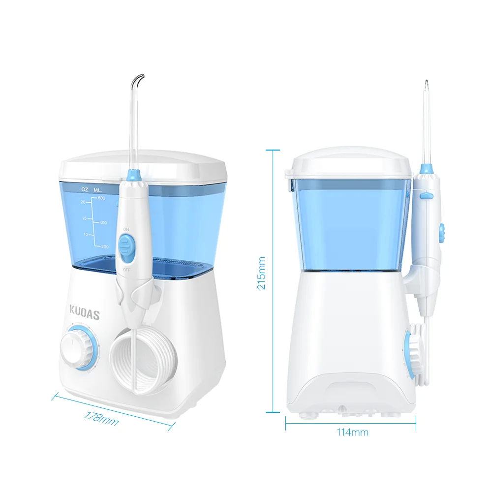 Water Dental Flosser Dental Floss Toothbrush Teeth Cleaner, Water Jet Professional Cordless Standard Oral Irrigator Irrigation