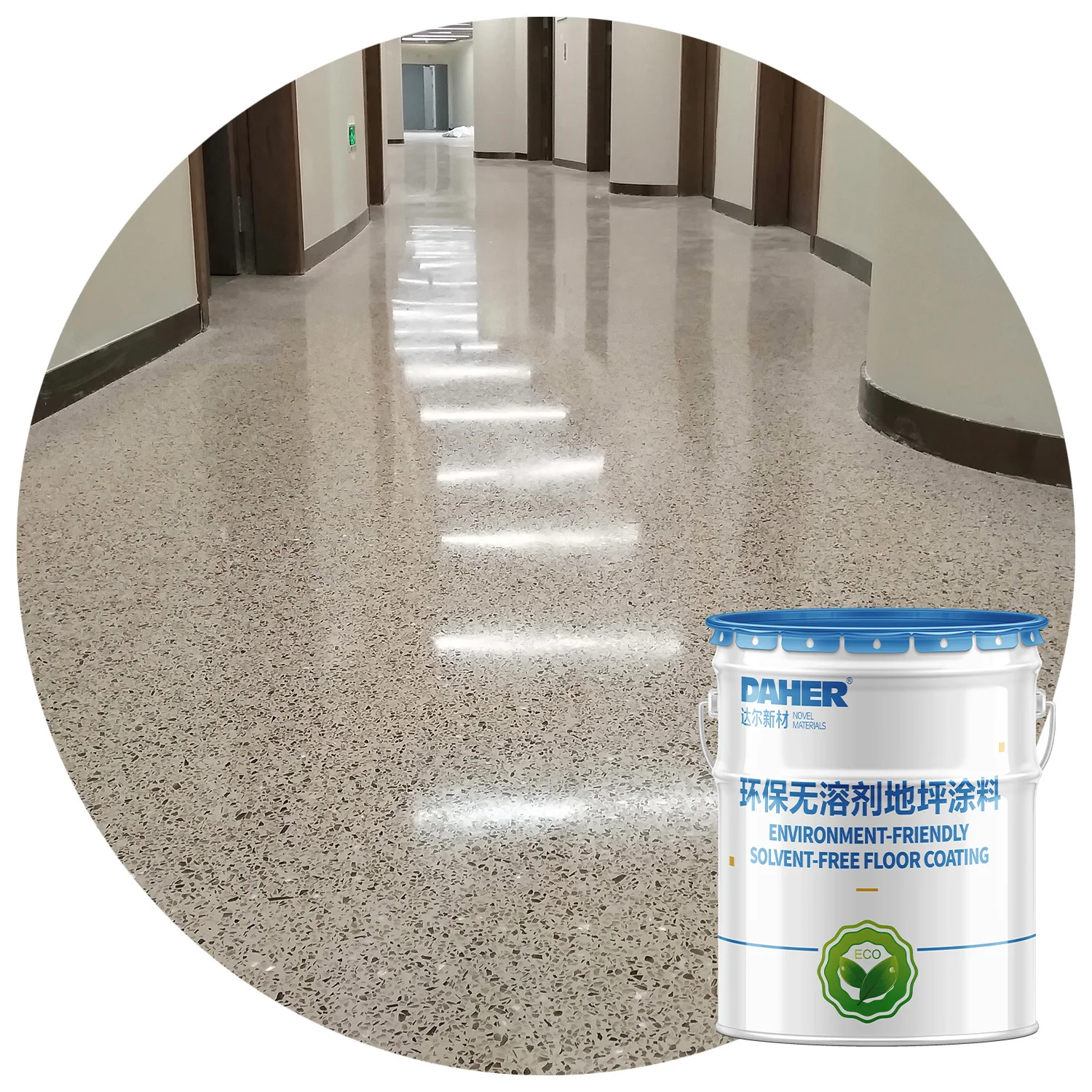 Factory High Clear Resin for Natural Stone Terrazzo Flooring