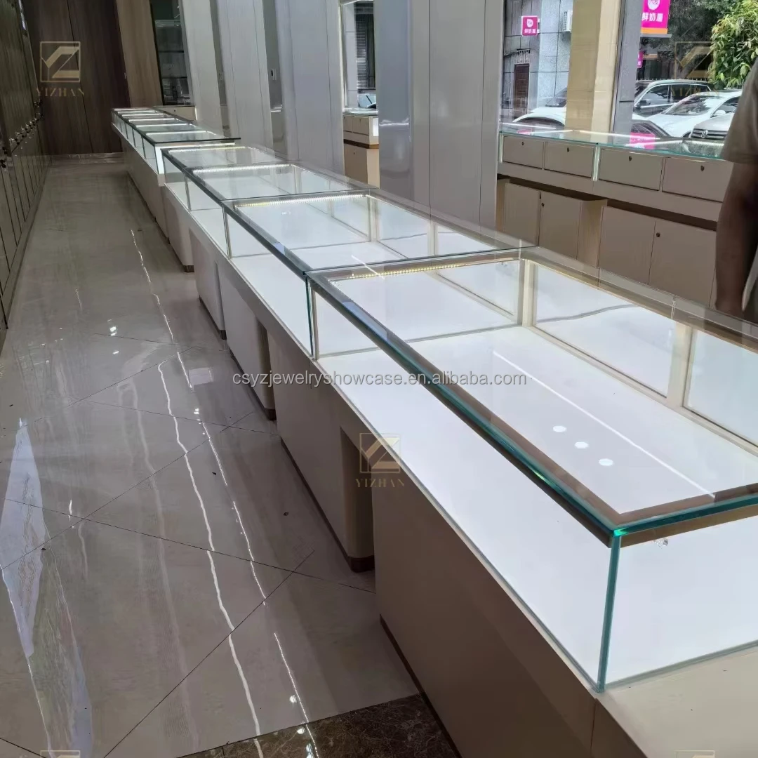 Витрина из нержавеющей стали МДФ