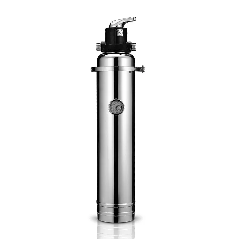 Floor stand UF water purifier 3500LPH ultra filtration tap water filter with automatic back wash filter valve