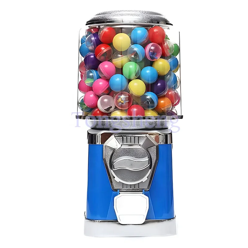 Hot simple Gumball Dispenser coin operated gashapon vending machine capsule toys machine mini capsule toy vending machine