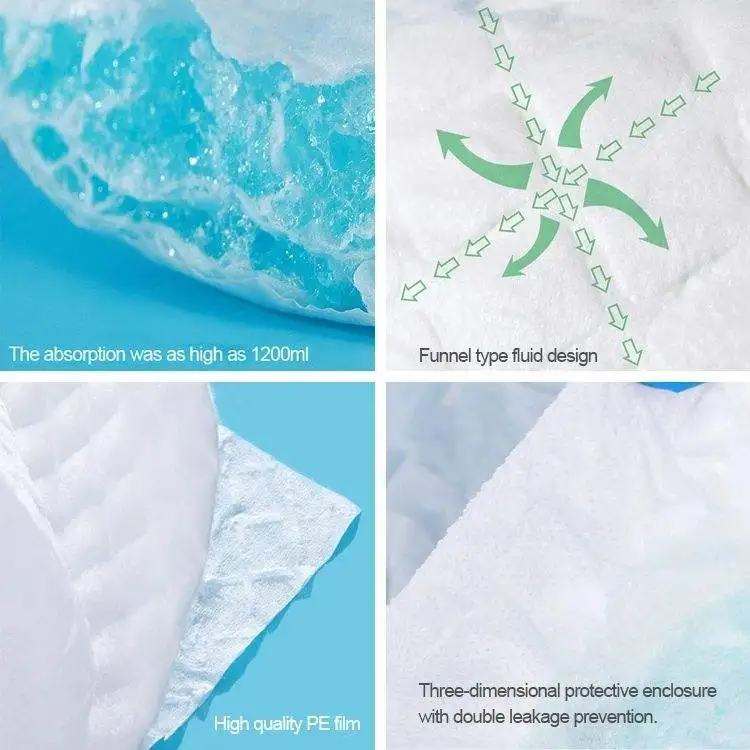 Wholesale Couche Pour Bebe Diapers For Babies Baby Pull Up Nappies Diapers Baby Diapers Manufacturer